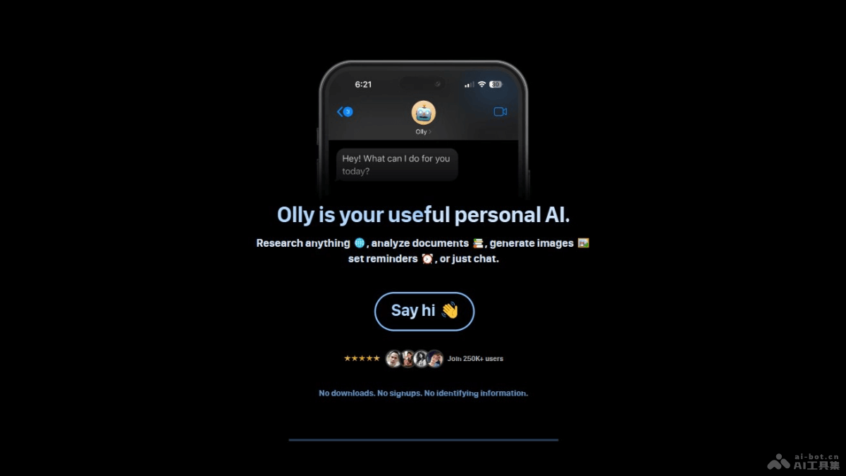 olly.bot – 个人AI助理，集成多种通用AI能力支持本地使用插图