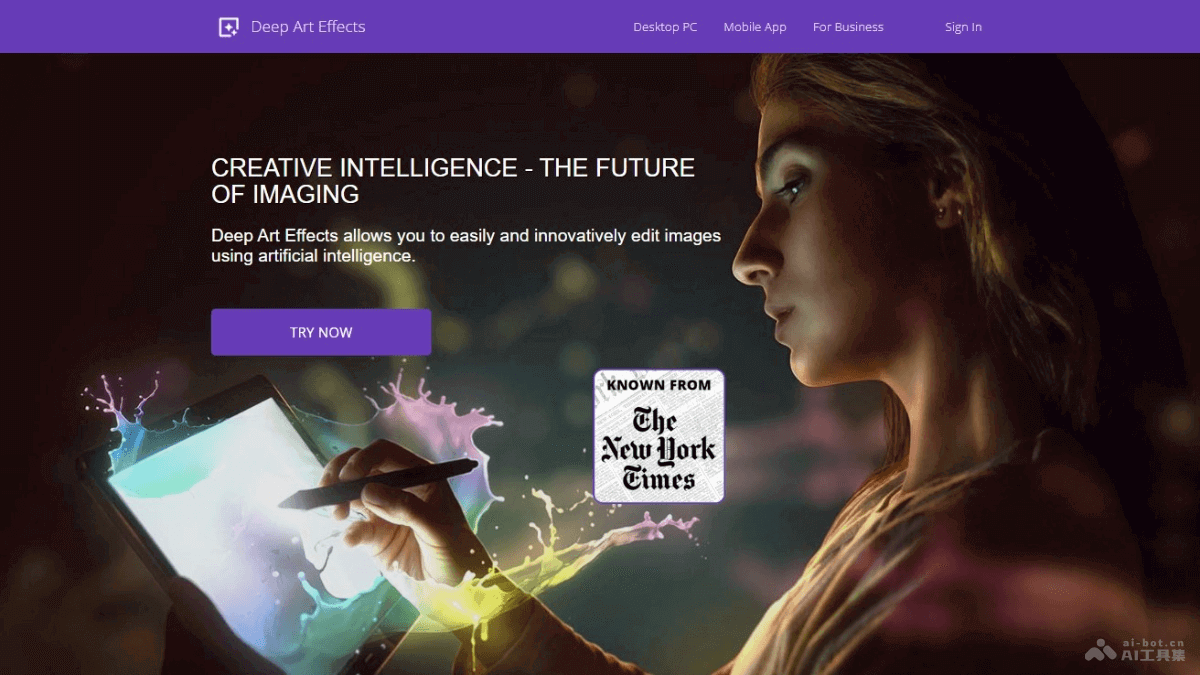 Deep Art Effects – AI图片处理应用，一键将照片转换成特定艺术风格作品插图