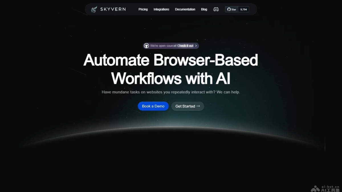 Skyvern – AI浏览器自动化工具，自动化处理复杂的网页任务插图