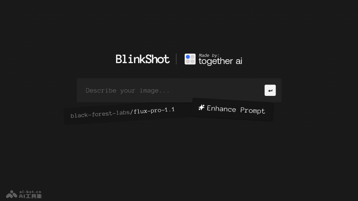 BlinkShot – 开源的实时AI图像生成器，几毫秒内生成高质量图像插图