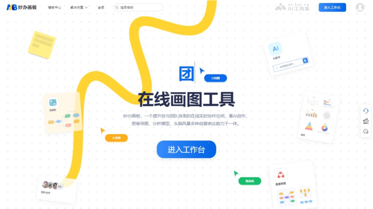 9个免费的AI绘图工具，快速生成流程图和办公图表插图3