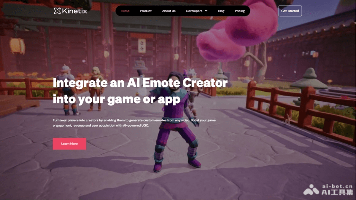 Kinetix – AI驱动的自定义3D动画和表情符号创作平台插图