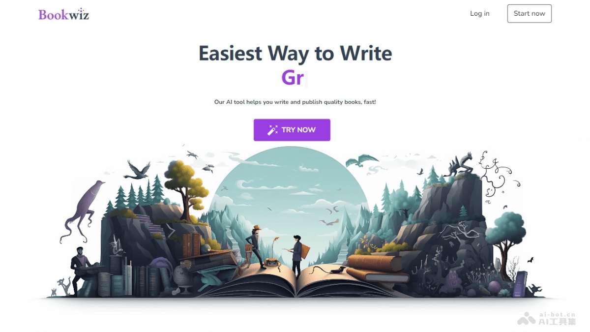 Bookwiz – 电子书AI创作平台，从构思到成书一站式服务插图