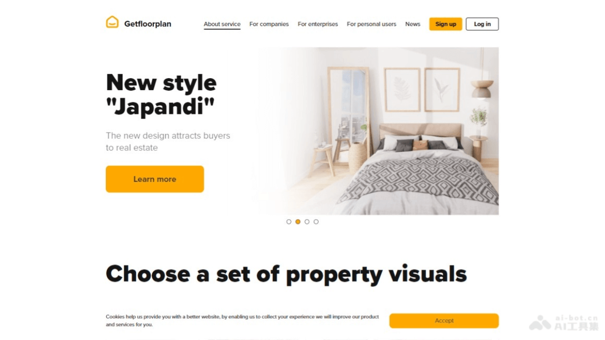 Getfloorplan – 2D和3D平面图AI生成工具，提供360°虚拟体验插图