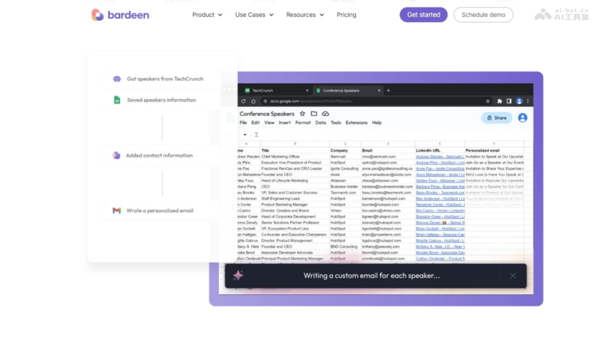 bardeen – 零编程构建自动化工作流的AI智能助手平台插图