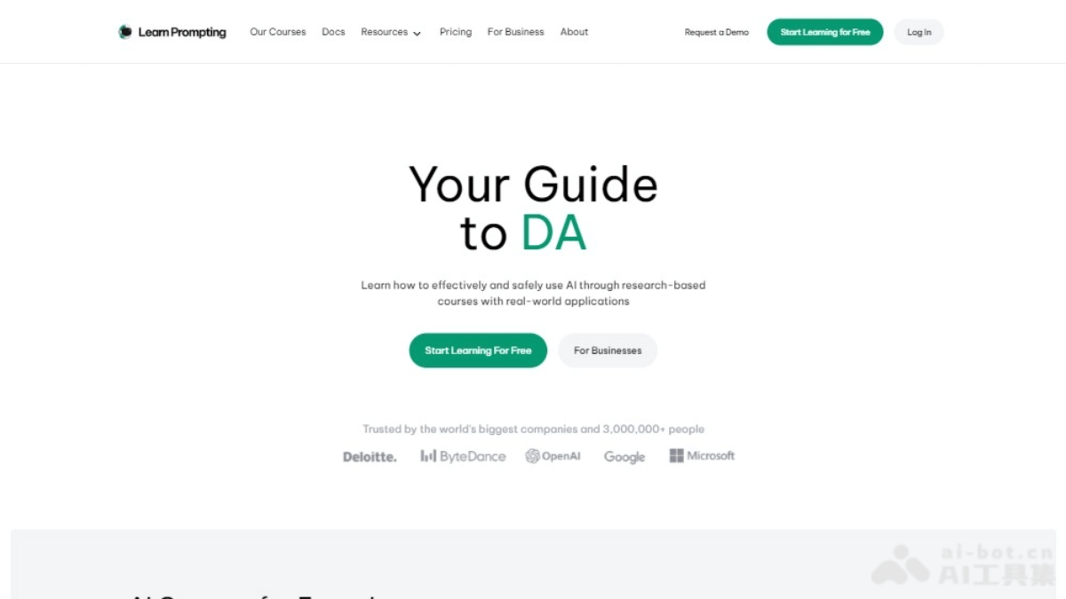 Learn Prompting – 在线Prompt研究课程平台，学习有效的与AI交流插图