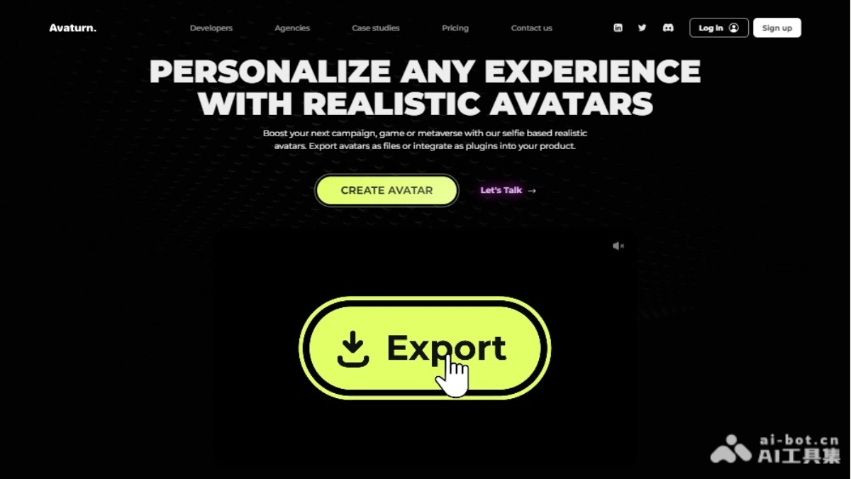 Avaturn – 3D虚拟形象生成AI工具，创建高度真实的3D头像和人物形象插图