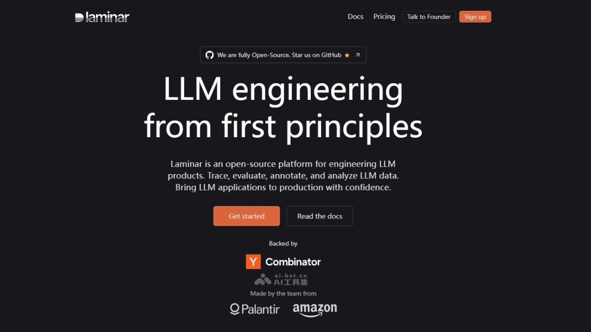 Laminar – 分析与优化LLM应用程序的开源平台插图