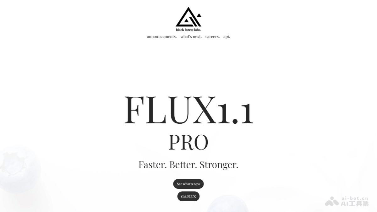 FLUX1.1 – Black Forest Labs团队推出的超写实AI图像生成模型，代号“蓝莓”插图