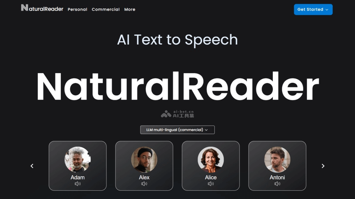 NaturalReader – 文本转语音AI工具，具备内容感知传达文本情感语境插图