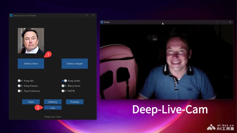 11款免费的AI换脸软件和工具，支持照片和视频插图3