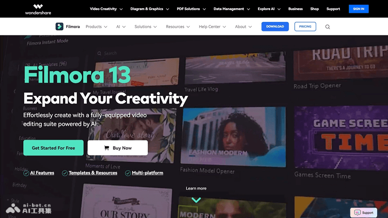 14个免费的AI视频剪辑软件，智能自动编辑和创作视频插图1