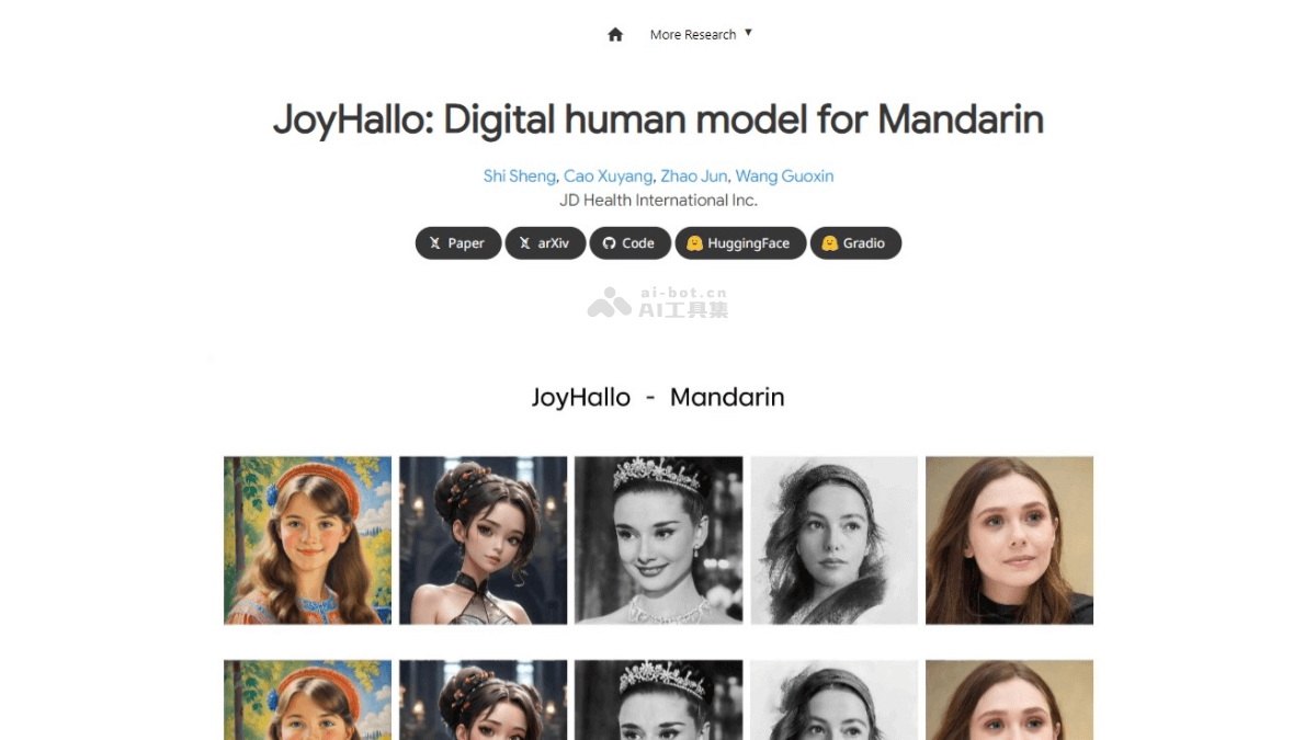 JoyHallo – 京东推出的音频驱动视频生成AI数字人模型插图