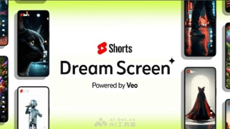 Dream Screen – YouTube推出的一项生成视频背景的功能插图