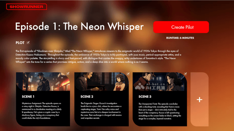 12个AI短剧创作平台和软件，自动剪辑一键生成视频短片插图7