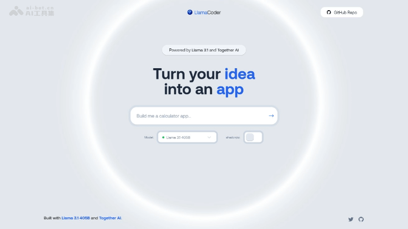LlamaCoder – 开发者的AI工具，快速创建全栈应用程序插图