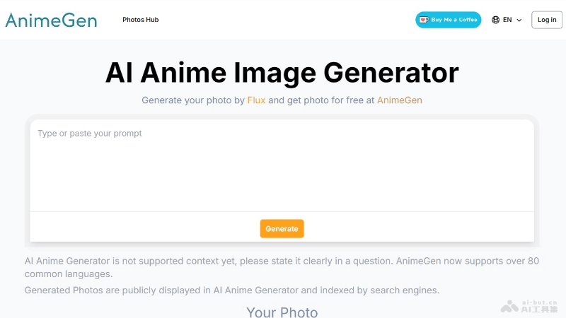AI Anime Generator – 文本或照片自动生成动漫风格图像的AI在线工具插图
