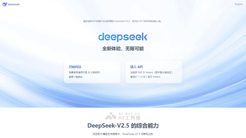 DeepSeek-V2.5 – DeepSeek开源的融合通用和代码能力的AI模型插图