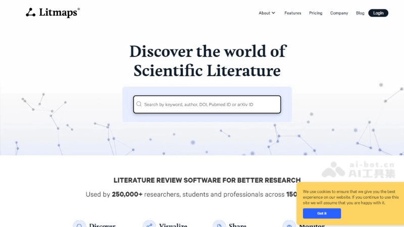 Litmaps – 专注于学术研究的AI搜索引擎插图