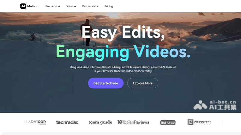 Media.io – 在线AI音视频编辑平台插图