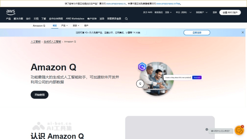 Amazon Q – 亚马逊推出的专为IT专业人士和开发人员设计的AI助手插图