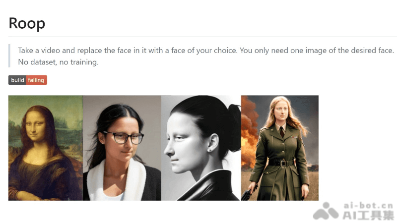 Roop – 开源的AI视频换脸工具插图