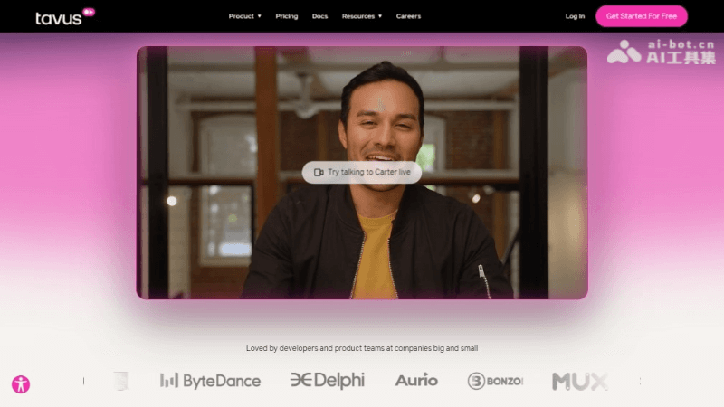 Tavus – AI视频生成平台，支持数字人克隆和实时对话插图