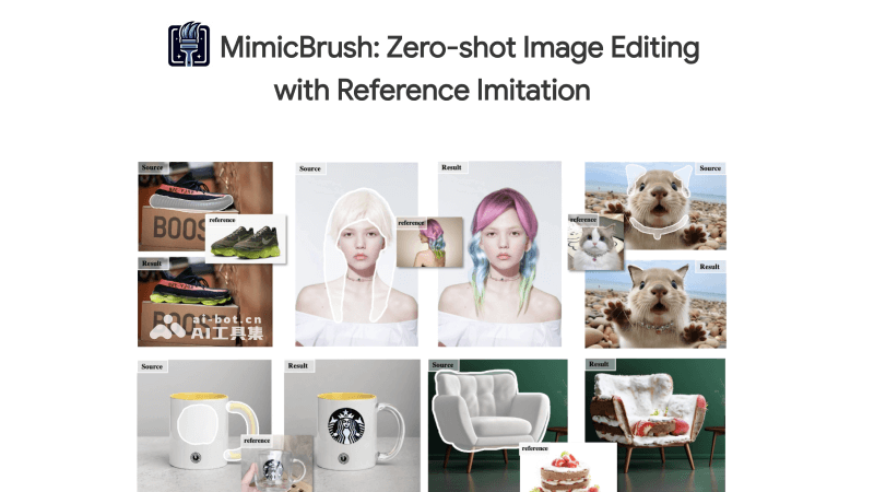 MimicBrush – 阿里等开源的AI图像编辑融合框架插图