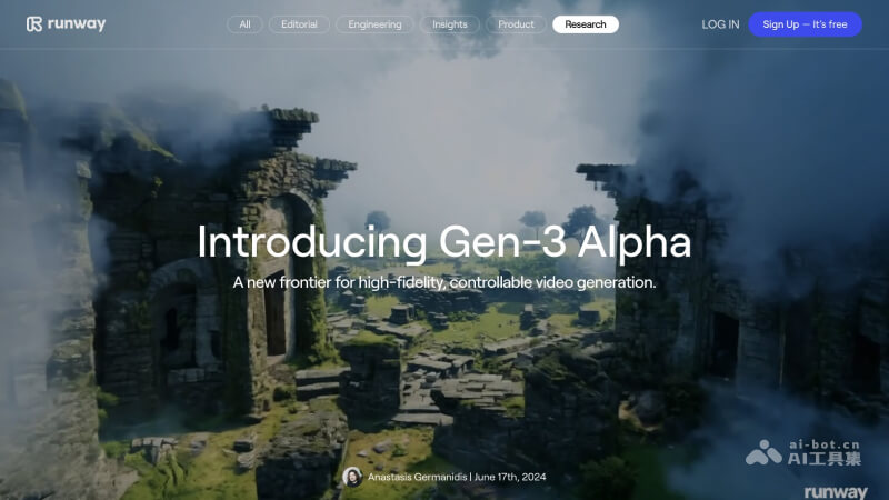 Gen-3 Alpha – Runway公司最新推出的AI视频生成模型插图