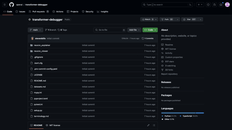 Transformer Debugger – OpenAI开源的理解和分析大模型内部的工具插图