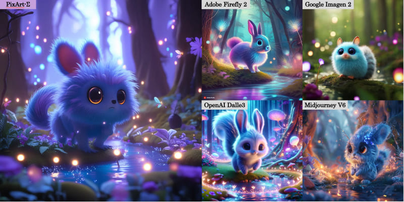 PixArt-Σ – 华为推出的可生成4K高清图像的文生图模型插图1