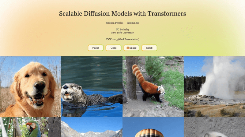 DiT – 基于Transfomer架构的扩散模型插图