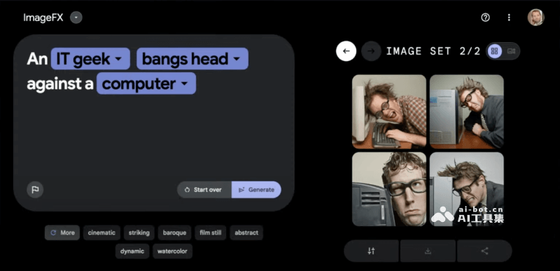 ImageFX – 谷歌推出的人工智能图像生成工具插图1
