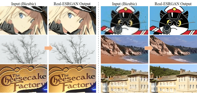Real-ESRGAN:腾讯推出的开源图像分辨率提升模型插图 Real-ESRGAN:腾讯推出的开源图像分辨率提升模型插图