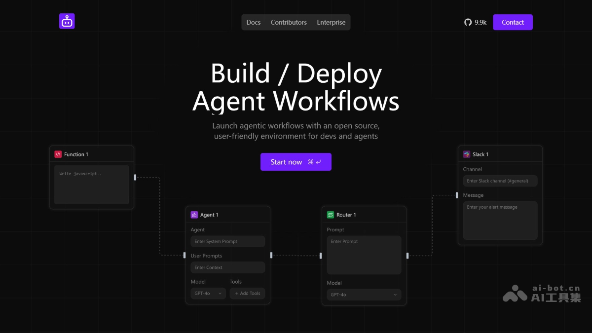 Sim – 开源的AI Agent工作流构建工具插图
