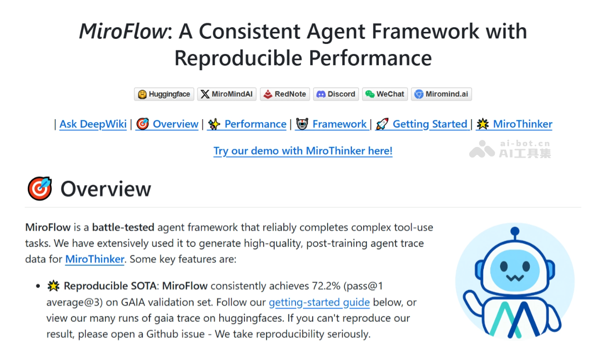 MiroFlow – 多Agent系统开发框架，支持高并发处理插图