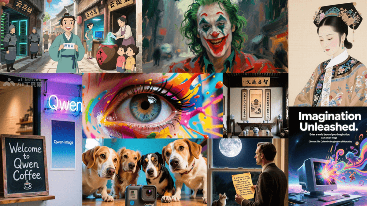 Qwen-Image – 阿里通义千问开源的文生图模型插图