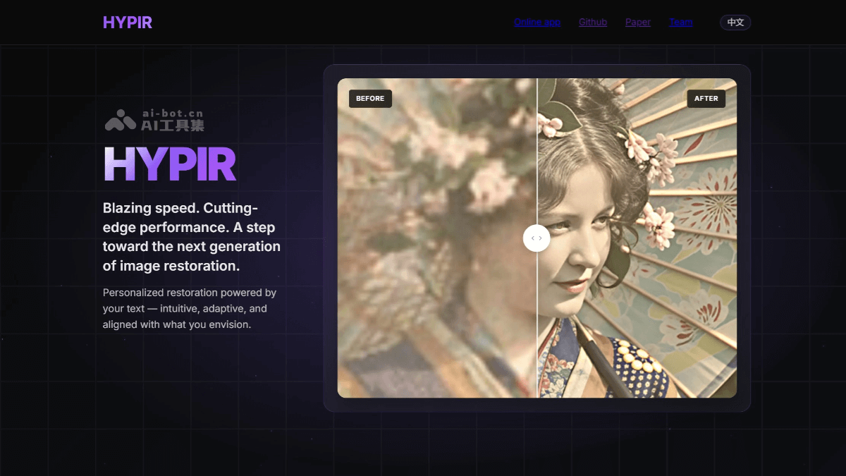 HYPIR – 中国科学院团队推出的图像复原大模型插图