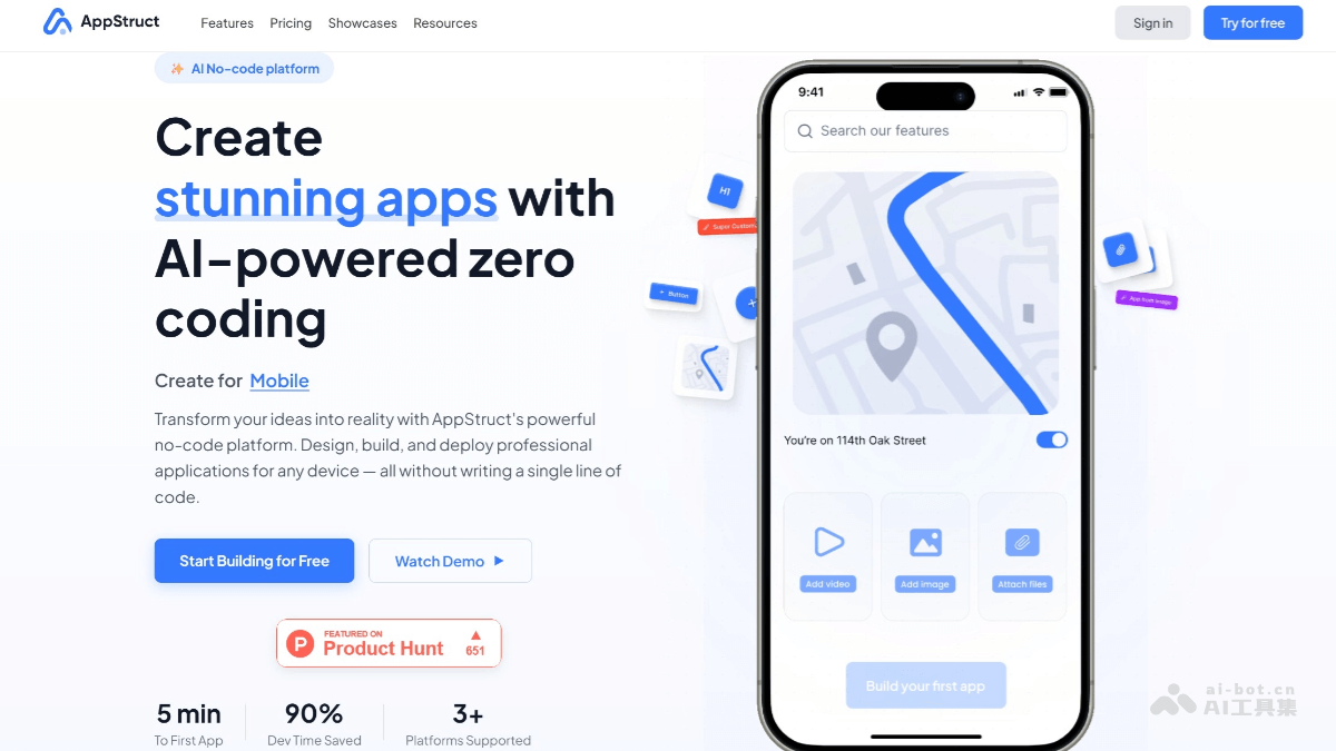 AppStruct – AI应用开发平台，无代码拖拽式搭建插图