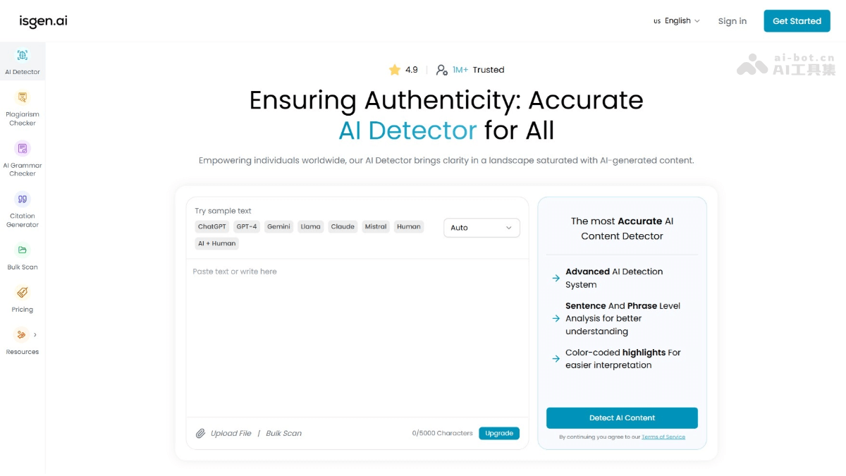 Isgen – AI内容检测工具，根据检测结果生成详细报告插图