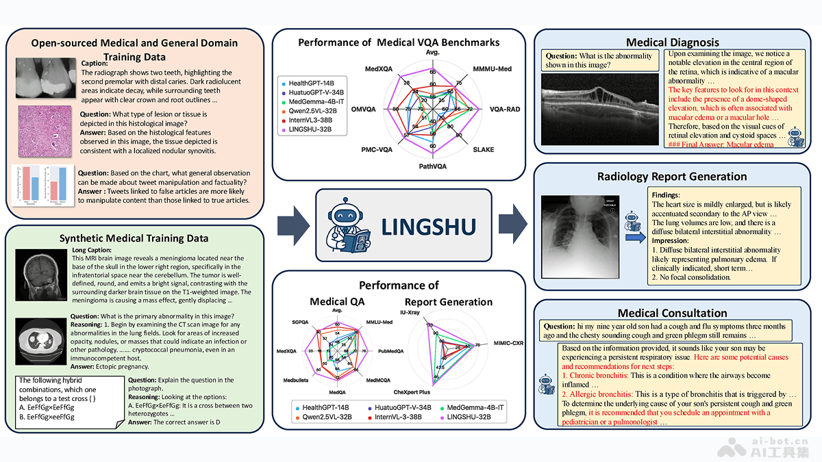 Lingshu – 阿里推出的医疗多模态语言模型插图
