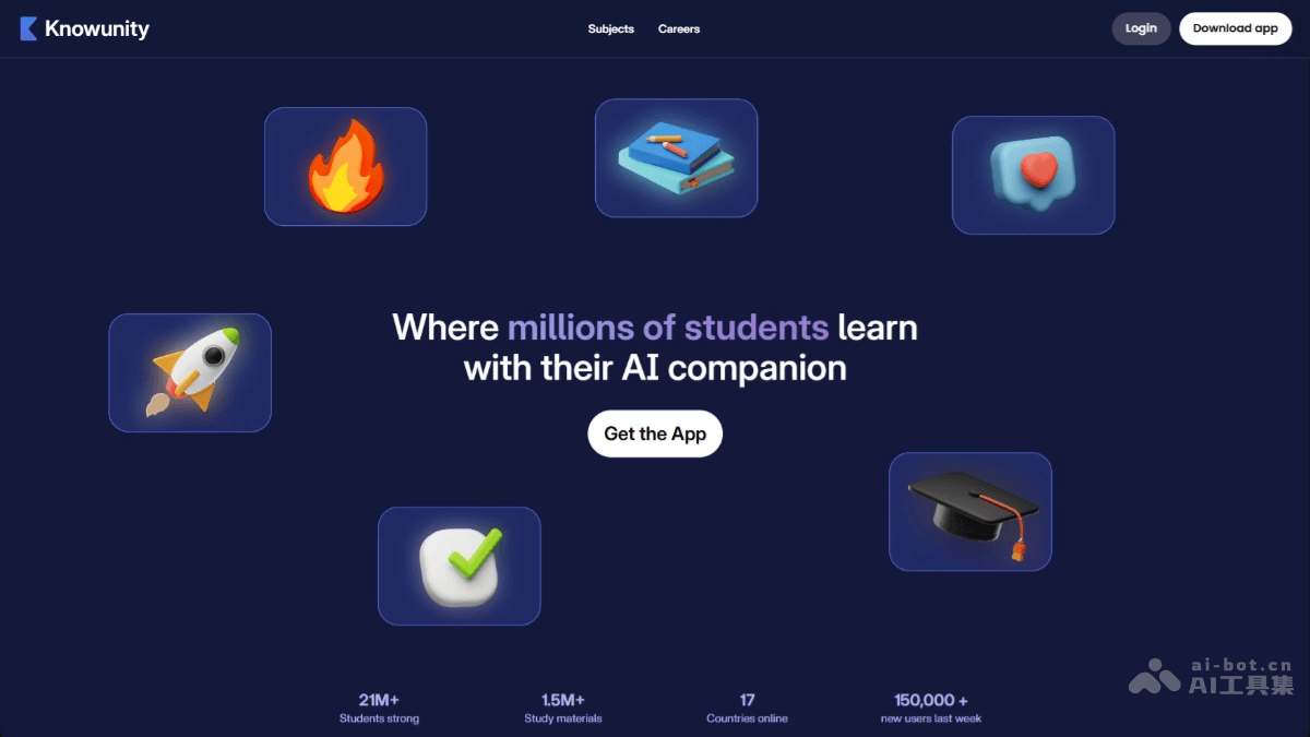 Knowunity – AI学习辅导应用，覆盖小学到高中所有学科插图