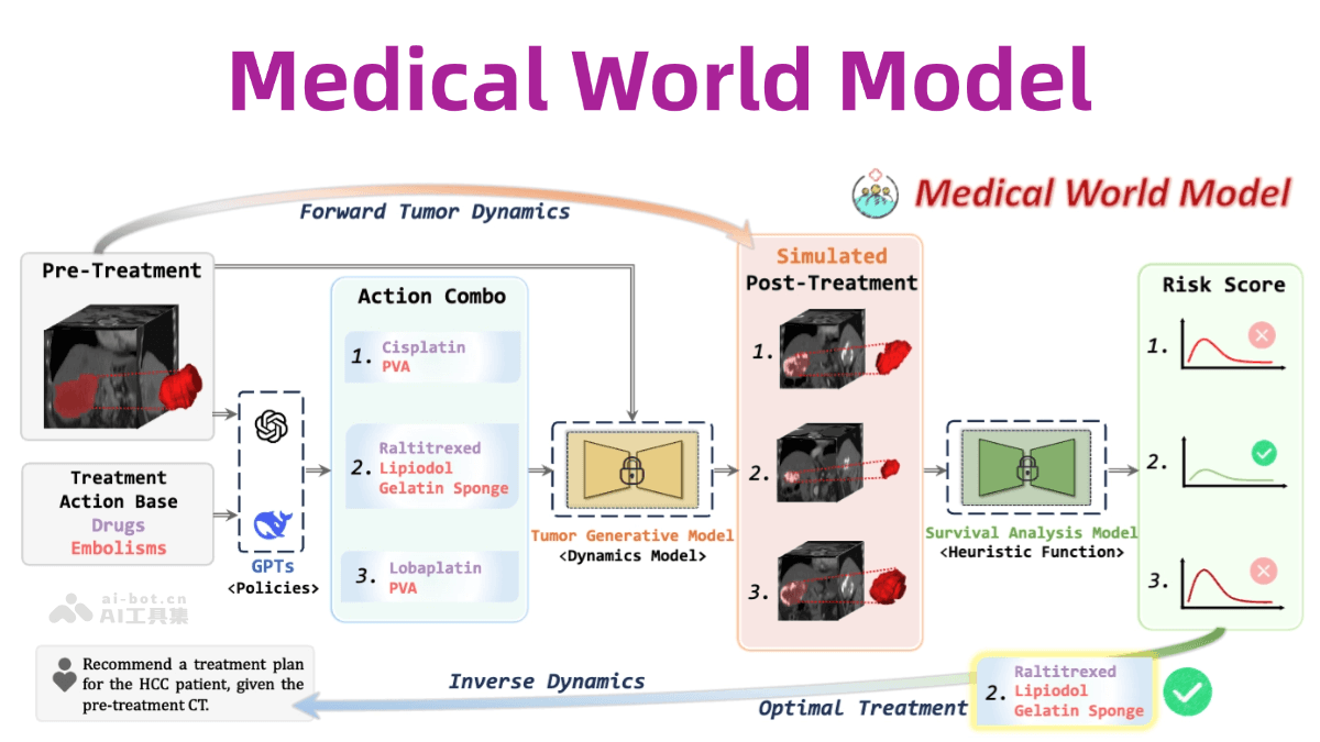 MeWM – AI医学世界模型，精准模拟肿瘤演化插图