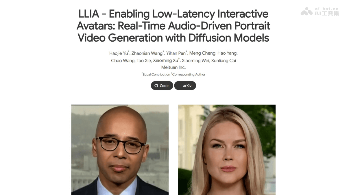 LLIA – 美团推出的音频驱动肖像视频生成框架插图