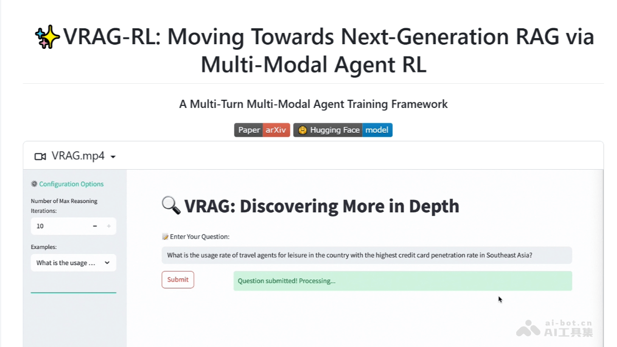 VRAG-RL – 阿里通义推出的多模态RAG推理框架插图