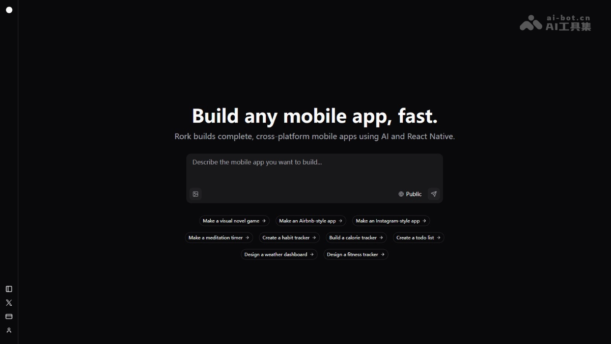 Rork – AI移动应用开发工具，自然语言生成跨平台移动应用插图
