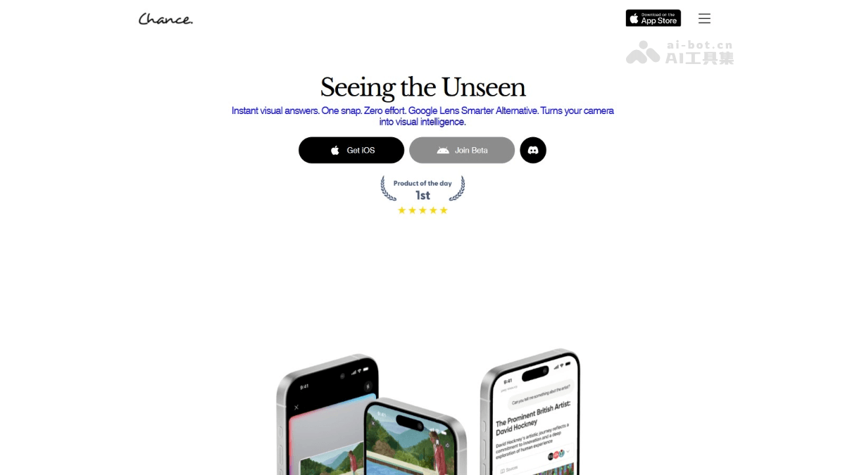 Chance AI – AI视觉搜索引擎，一键获取产品的深度信息插图