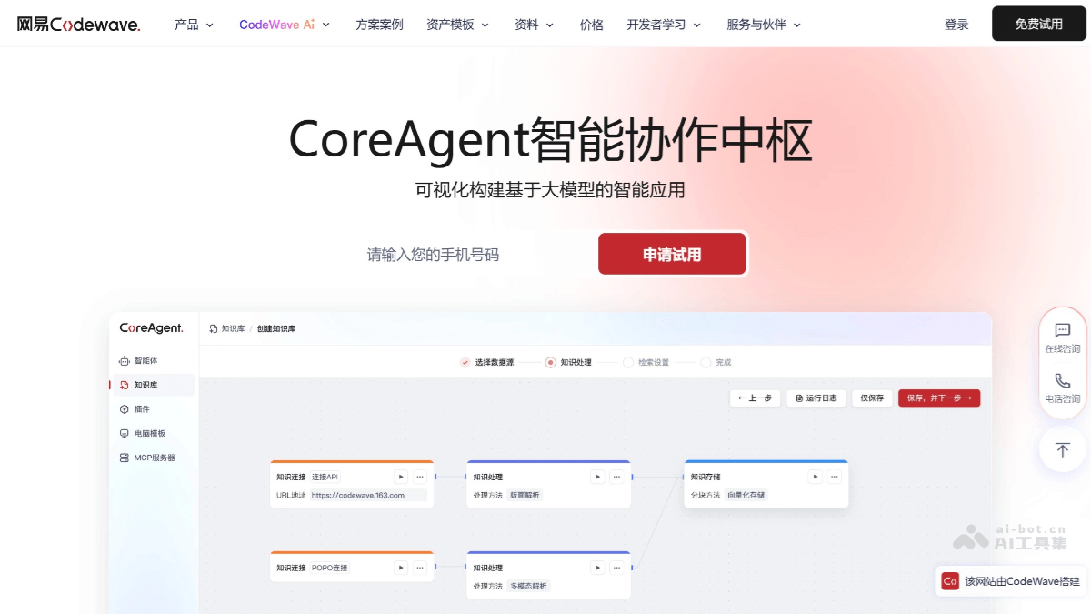 CoreAgent – 网易智企推出的企业级智能体开发协作平台插图