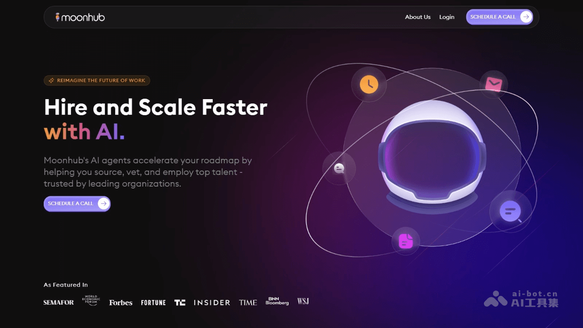 Moonhub – AI招聘平台，自动识别、评分、联系候选人插图