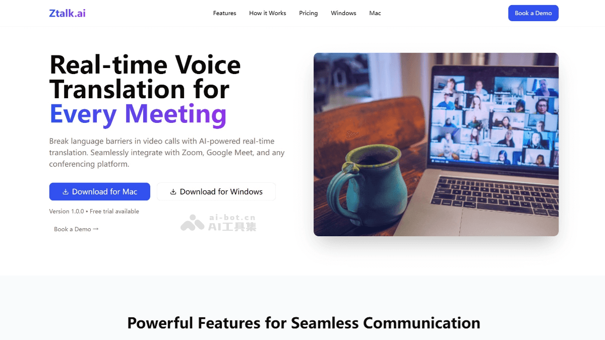 Ztalk.ai – 专注于实时语音翻译的AI桌面应用插图